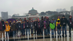 طلاب من مدينة اللد يشاركون في مسابقة عالمية لبناء الروبوتات في الصين 